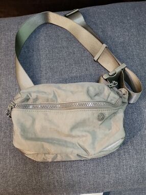 GAIAM Olive Green Crossbody Sling Bag
